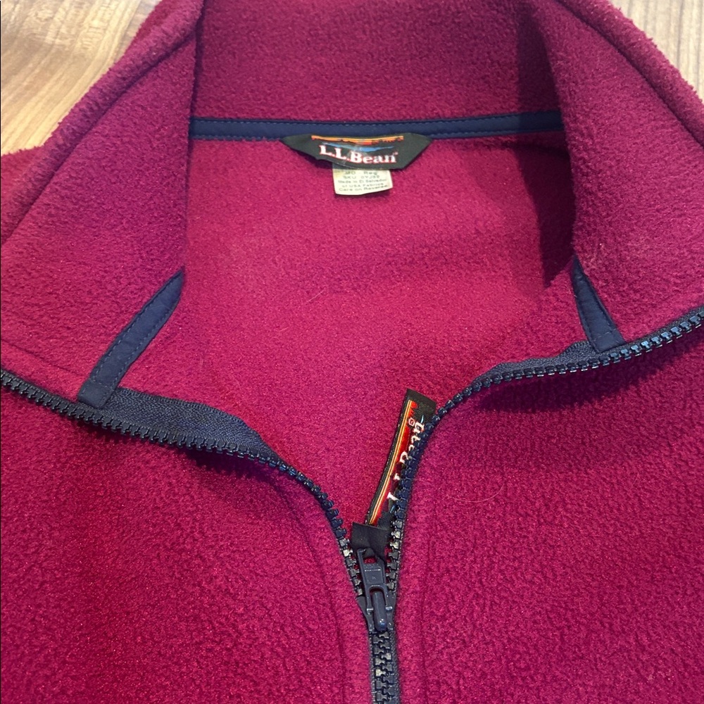 Vintage LL Bean fleece size woman’s M